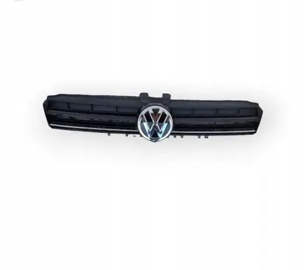 Volkswagen Golf VII Front bumper upper radiator grill 5G0853653S