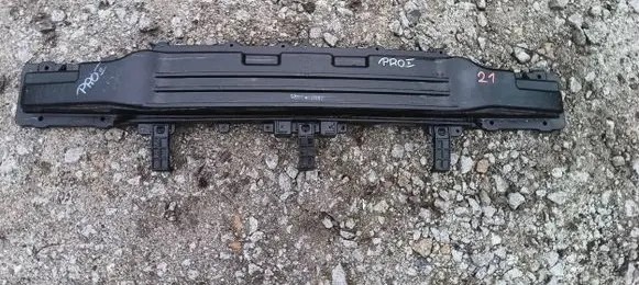 Rear bumper support beam