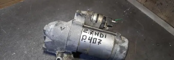 Peugeot 407 Starter motor 9664883080
