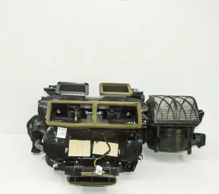 Interior heater climate box assembly