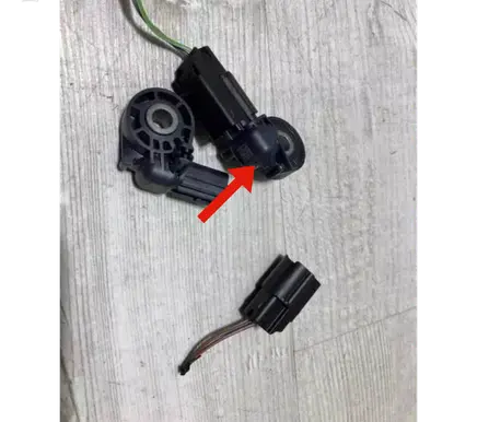 Ford Focus Airbag deployment crash/impact sensor hs7t-14b006-aa