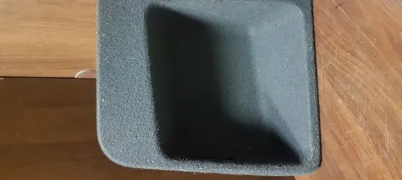 Trunk/boot lower side trim panel