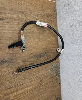 Jaguar XJ X351 Negative earth cable (battery) DW93-14301-AB PDV9314301AB 30655JAA00N