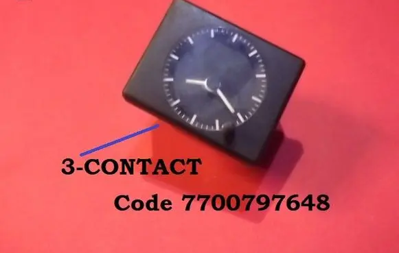 Renault Clio II Clock 7700797648