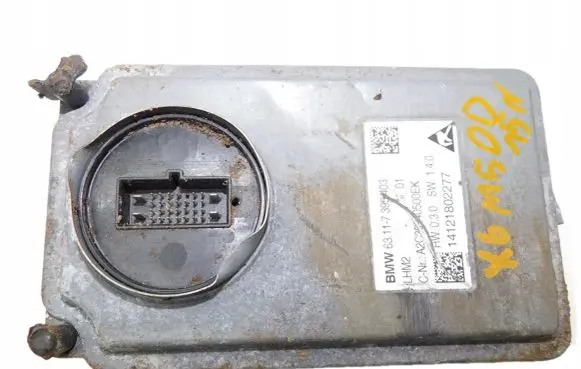 BMW X6 F16 LED ballast control module 63117395403