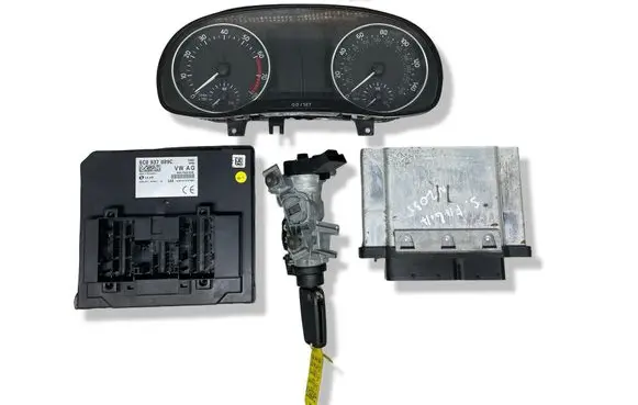 Skoda Fabia Mk3 (NJ) Engine ECU kit and lock set 04E907309AF 0261S09531 6V0920940A