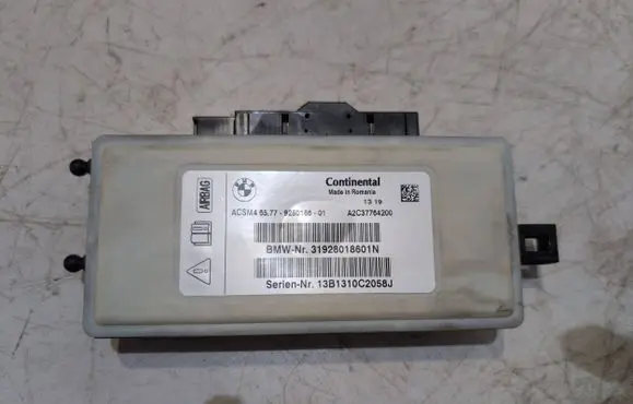 BMW 5 F10 F11 Airbag control unit/module A2C37764200 13B1310C2058J 31928018601N