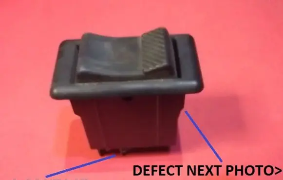 Volkswagen PASSAT B2 Electric window control switch HLVTUID