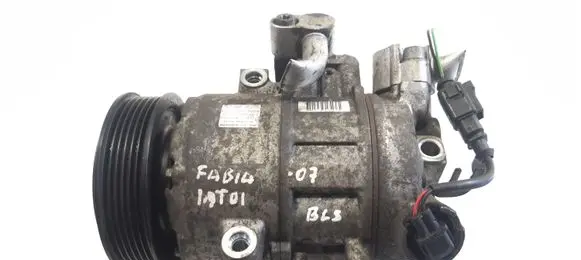 Skoda Fabia Mk2 (5J) Air conditioning (A/C) compressor (pump) 6Q0820808D 4471908894