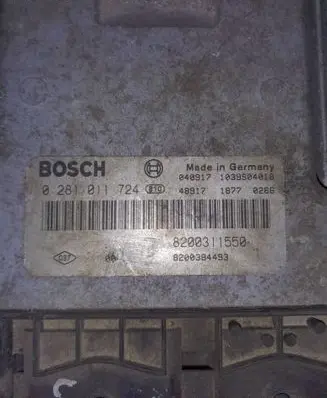 Renault Master II Engine control unit/module 8200314550 8200384493 0281011724
