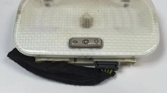 Citroen Berlingo Headlining lighting console trim 9680717080
