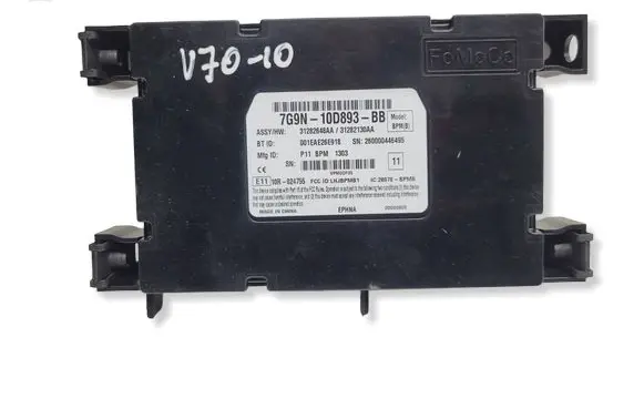 Volvo V70 Bluetooth control unit module 7G9N10D893BB 31282648AA 31282130AA