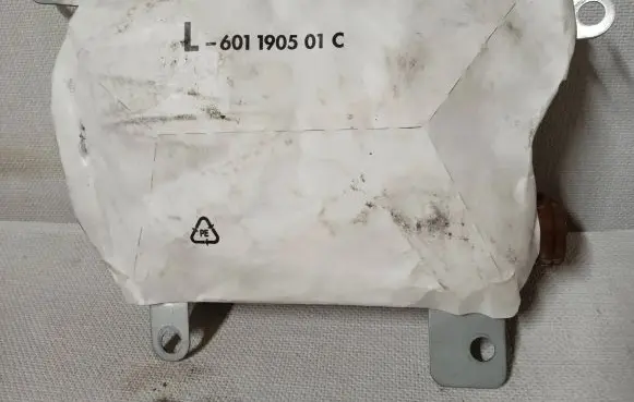 Front door airbag