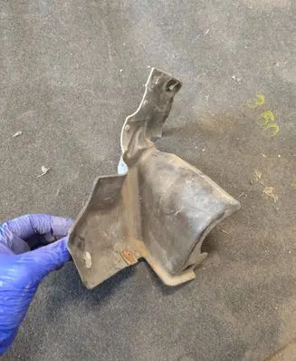 BMW 3 F30 F35 F31 Front underbody cover/under tray 7274864 19183210 PBP1954G2