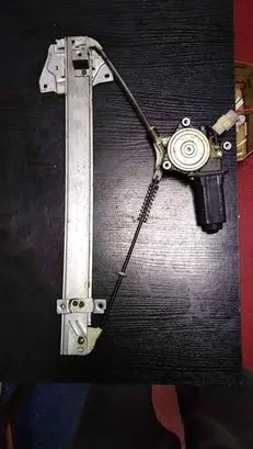 Mitsubishi Galant Rear door window regulator with motor mb517476