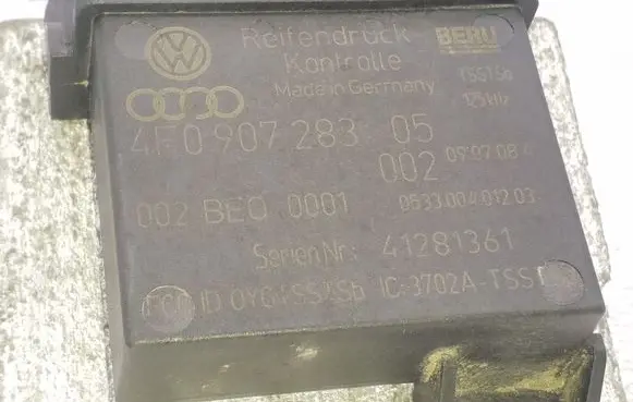 Audi A6 S6 C6 4F Other control units/modules 4F0907283 4F090728305 053300401203