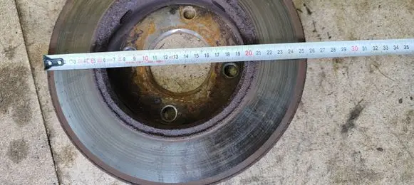 Mitsubishi Colt Front brake disc