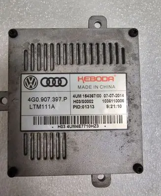 Audi A3 S3 A3 Sportback 8P Headlight ballast module Xenon 4G0907397P