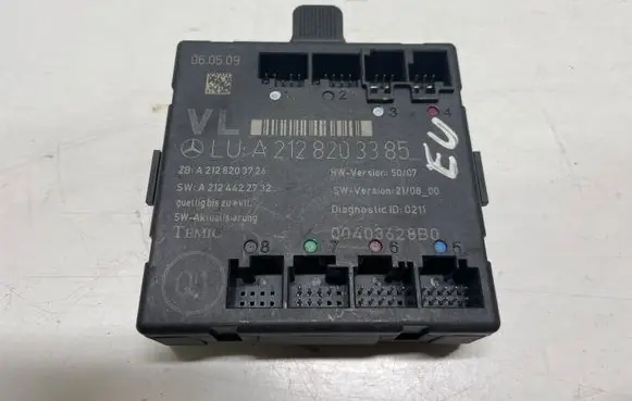 Mercedes-Benz E W212 Door control unit/module A2128203385 A2128203726 A2124422732