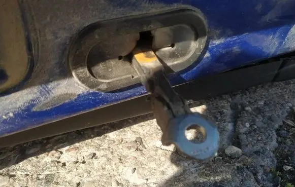 Fiat Grande Punto Rear door check strap stopper