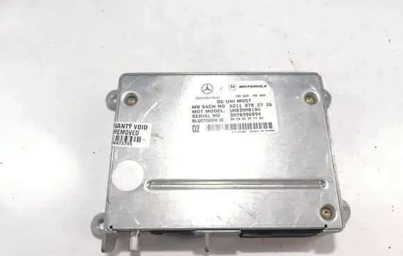 Mercedes-Benz E W211 Bluetooth control unit module A2118702726 UH03MM01QV DM70396894