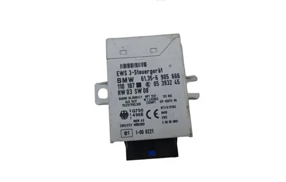 BMW 5 E39 Immobilizer control unit/module 61356905666 6905666