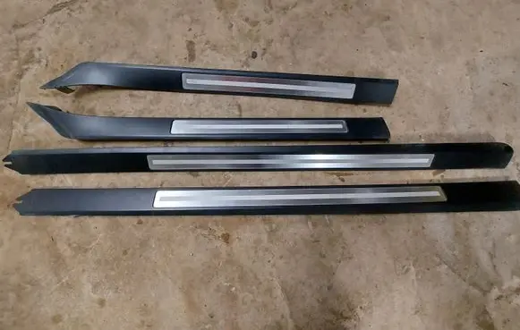 Audi A8 S8 D3 4E Front sill trim cover 4E0853985C