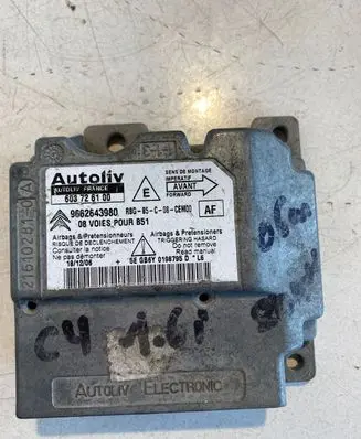 Citroen C4 I Airbag control unit/module 9662643980 603726100