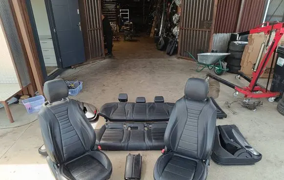 Mercedes-Benz E W213 Seat and door cards trim set 