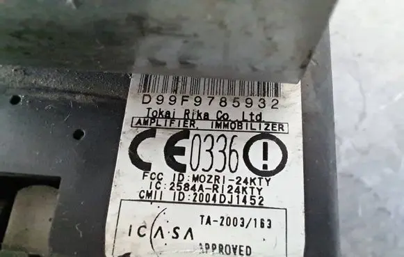 Toyota Prius (XW20) Ignition lock ETC094LPD0290 D99F9785932
