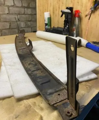 Hyundai Santa Fe Bottom radiator support slam panel 