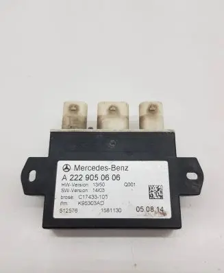 Mercedes-Benz S W222 Tailgate/trunk control unit/module A2229050606 K95303AD C17433103