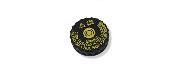 Renault Kangoo II Brake fluid reservoir filler cap with level sensor 7701065696