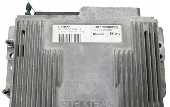 Renault Megane I Engine control unit/module 7700860337