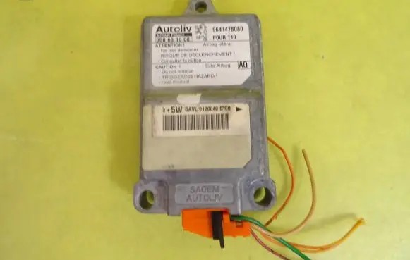 Peugeot 206 Airbag control unit/module 550661000 9641478080