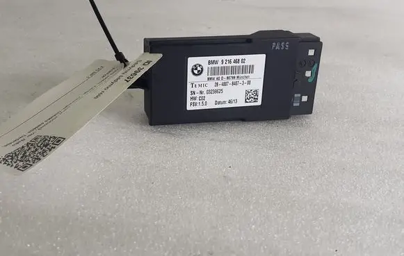 BMW X3 F25 Seat heating relay 9216468 03238625