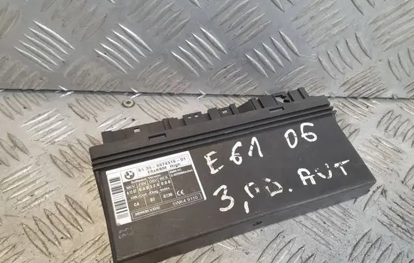 BMW 5 E60 E61 Comfort/convenience module 6974319 5WK49110 640324000