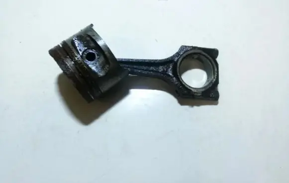 Opel Corsa B Piston with connecting rod