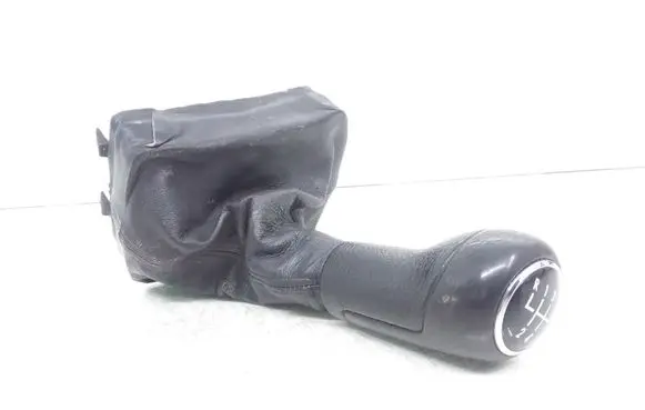 Gear lever shifter trim leather/knob