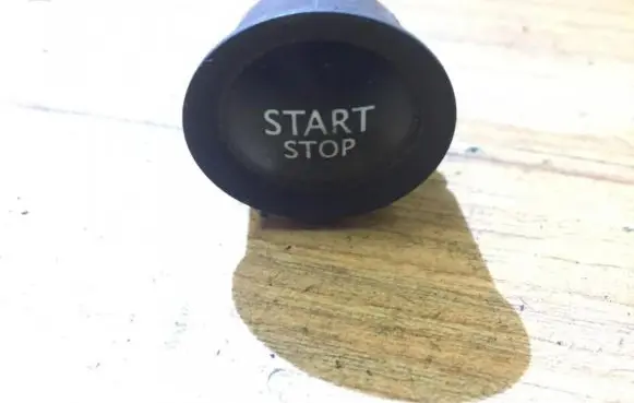 Renault Scenic II - Grand scenic II Engine start stop button switch 1927937