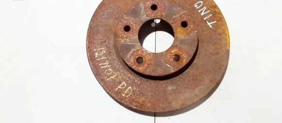 Nissan Almera Tino Front brake disc ventiliuojamas