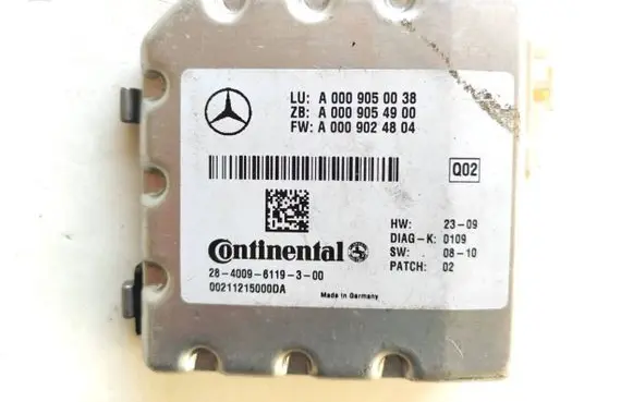 Mercedes-Benz C W204 Windshield/windscreen camera A0009050038 A0009024804