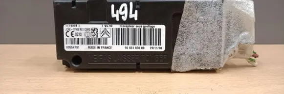 Peugeot 3008 I Bluetooth control unit module 9665183080 S0S000100