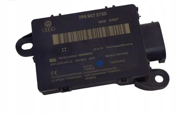 Volkswagen Touareg II Tire pressure control unit 7P6907273D