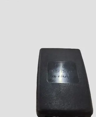 Volkswagen Golf VI Middle seatbelt buckle (rear) 1K0857739