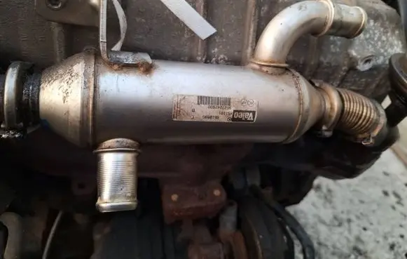 EGR valve cooler