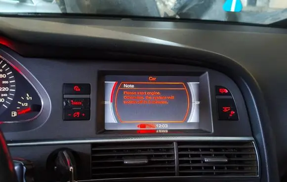 Audi A6 S6 C6 4F Screen/display/small screen 4F0919603A