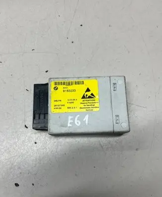BMW 5 E60 E61 Center console control module 9183233 28137346 416260