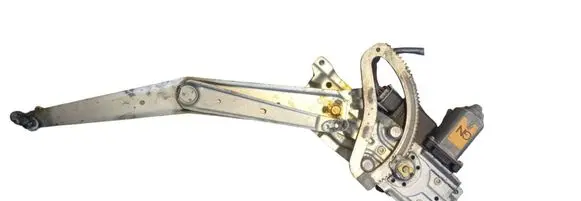 Opel Corsa B Front door window regulator with motor 90520189