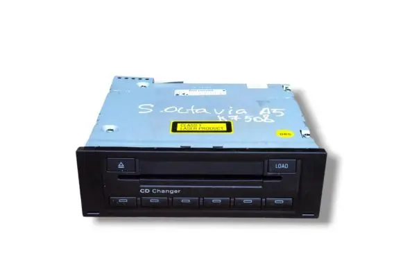 Skoda Octavia Mk2 (1Z) CD/DVD changer 1Z0035111A